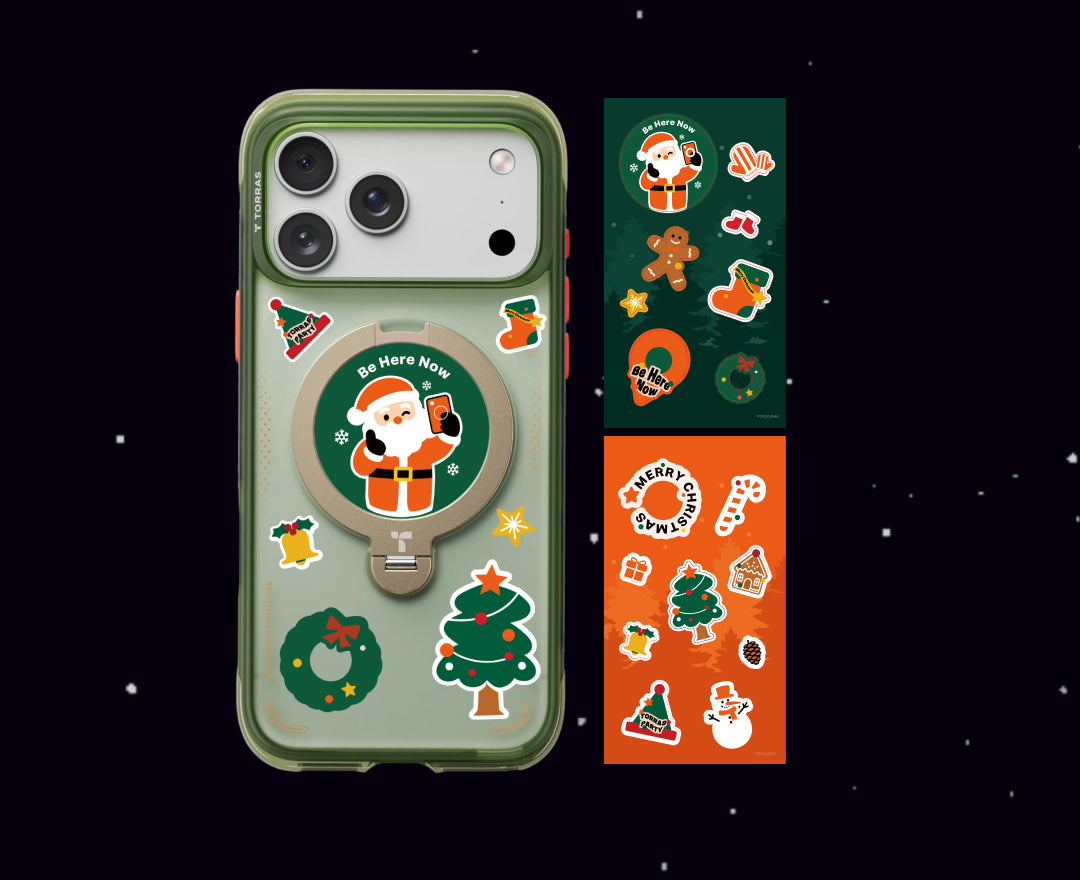 このシールで、世界でたったひとつのクリスマスが始まる