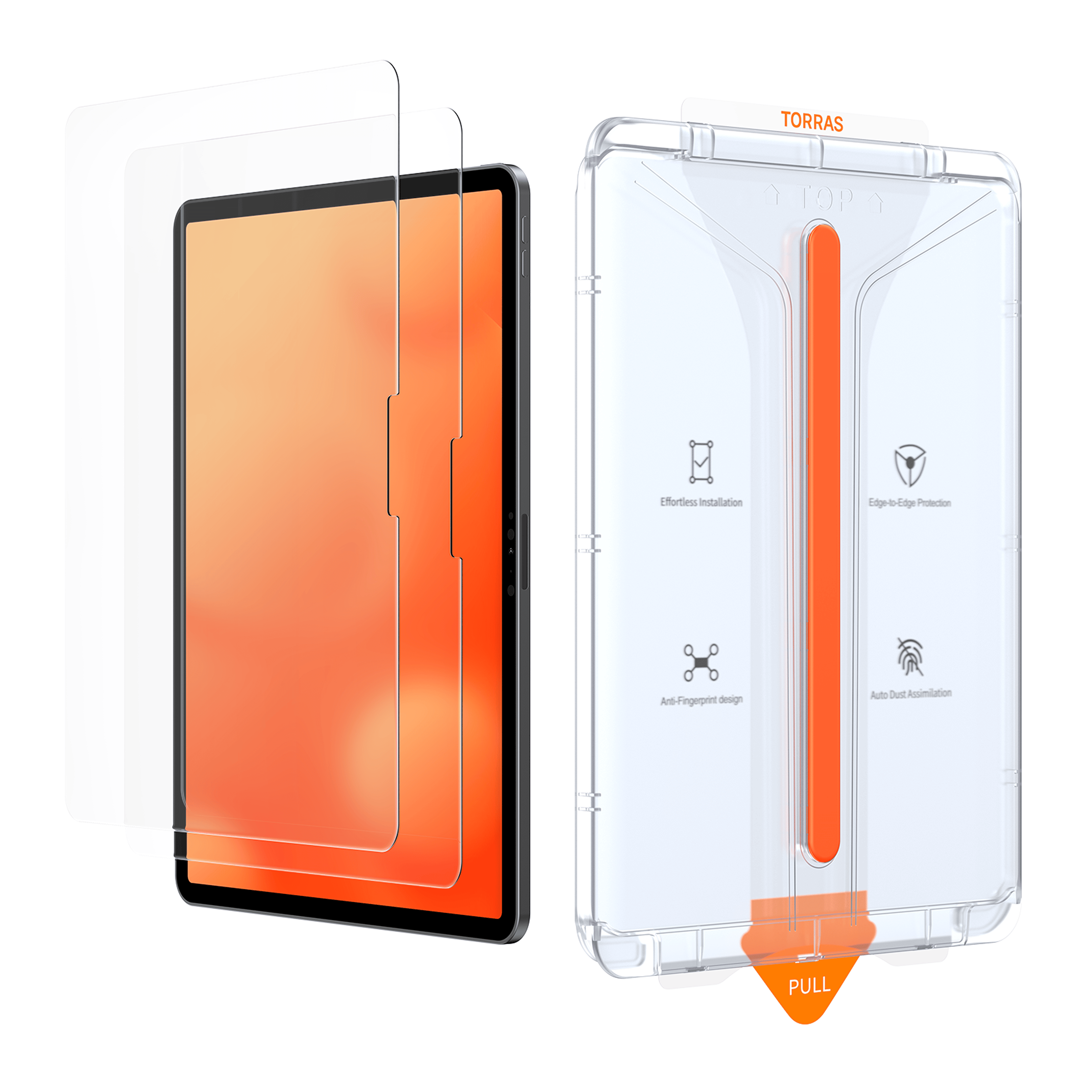 TORRAS iPad ガラスフィルム